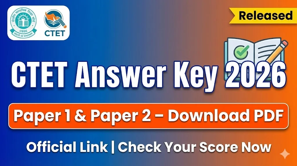 CTET Answer Key 2026