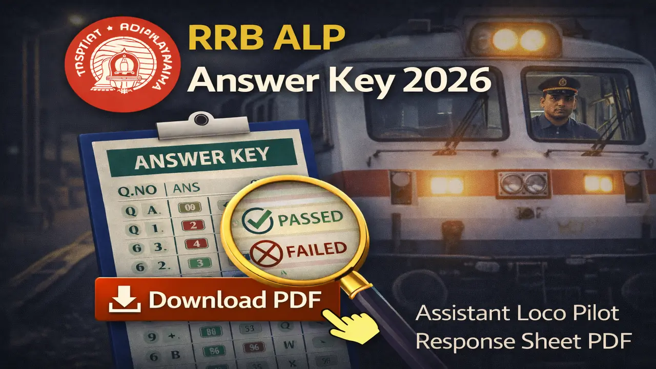 RRB ALP Answer Key 2026