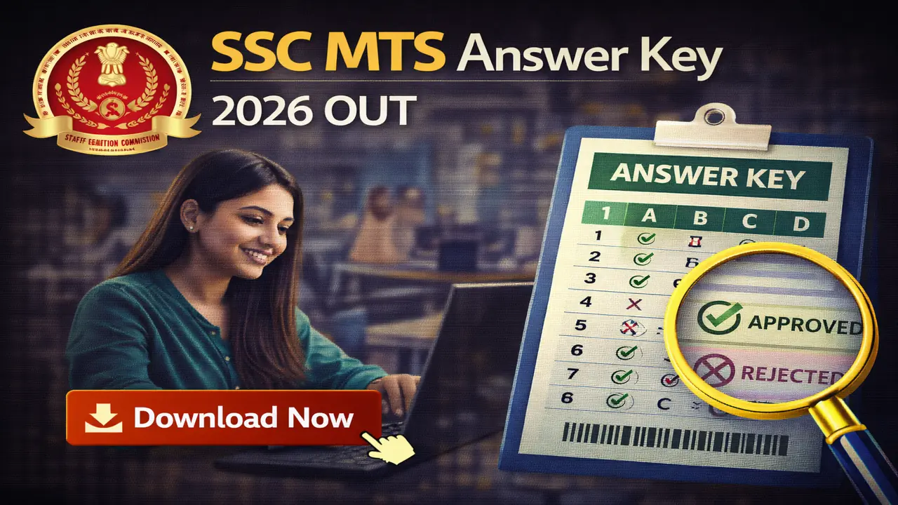 SSC MTS Answer Key 2026
