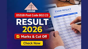 DSSSB Result 2026 Out