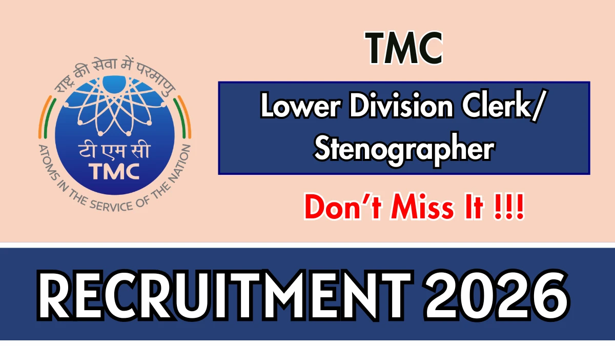 TMC Recruitment 2026