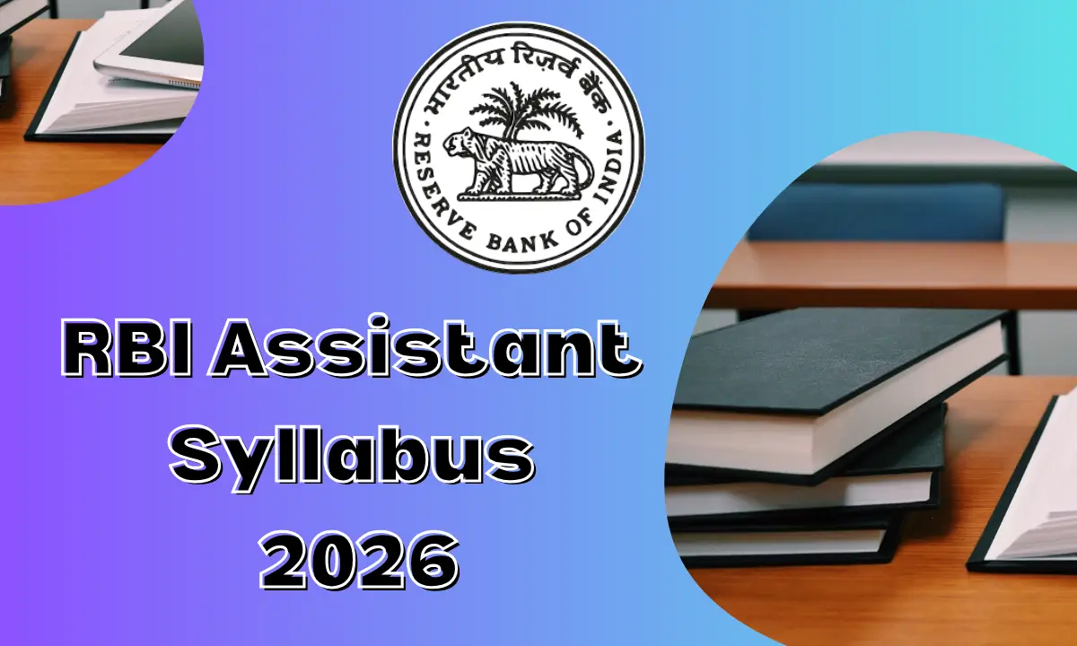 RBI Assistant Syllabus 2026